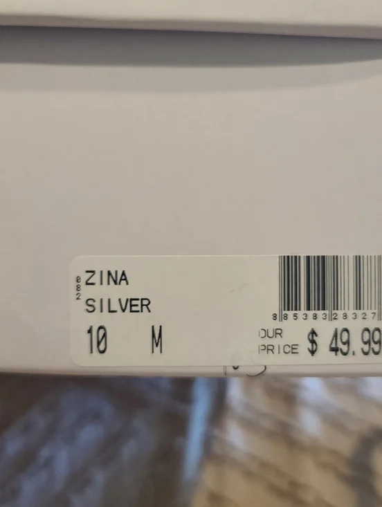 Badgley Mischka Silver Jeweled Ankle-Strap Block Heel - Picture 9 of 9